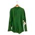 BAREFOOT HANK DYED-PURE COTTON ガーメントダイ バンドカラーL/Sシャツ メンズ import:L