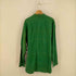 BAREFOOT HANK DYED-PURE COTTON ガーメントダイ バンドカラーL/Sシャツ メンズ import:L