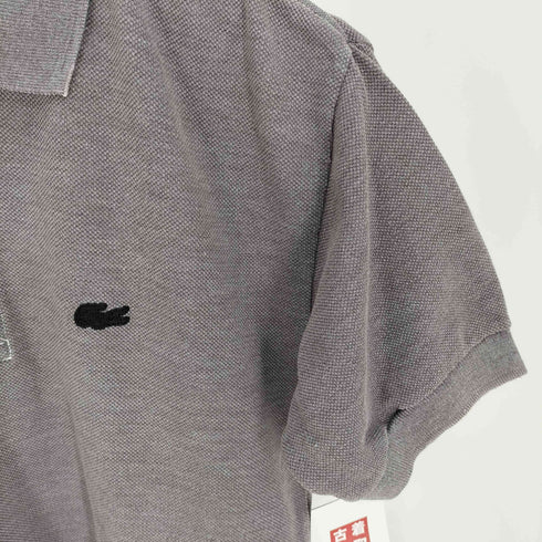 シュミーズラコステ CHEMISE LACOSTE 70-80S ロゴ刺繍 S/S ポロ シャツ メンズ