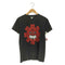 guitar 両面プリント クルーネックTシャツ バンドTシャツ メンズ
