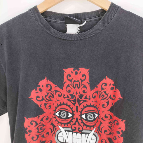 guitar 両面プリント クルーネックTシャツ バンドTシャツ メンズ