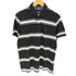 トミーヒルフィガー TOMMY HILFIGER Custom Fit Coupe Ajustee ロゴ刺繍 ボーダー S/S ポロ シャツ メンズ import:M
