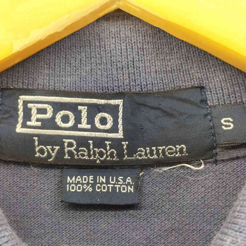 ポロバイラルフローレン Polo by RALPH LAUREN 90S ポニー刺繍 S/S ポロシャツ メンズ import:S