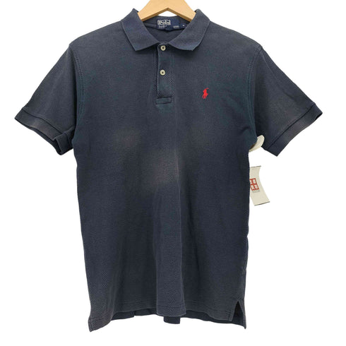 ポロバイラルフローレン Polo by RALPH LAUREN 90S ポニー 刺繍 サマーニット S/S ポロシャツ メンズ JPN:M