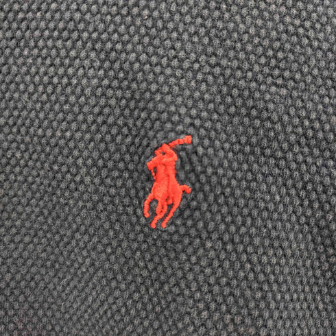 ポロバイラルフローレン Polo by RALPH LAUREN 90S ポニー 刺繍 サマーニット S/S ポロシャツ メンズ JPN:M