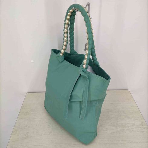 carnet パールハンドル トートバッグ レディース