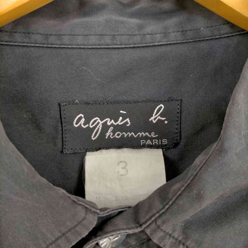 アニエスベーオム Agnes b.homme コンチョボタン レギュラーカラーシャツ メンズ JPN:3