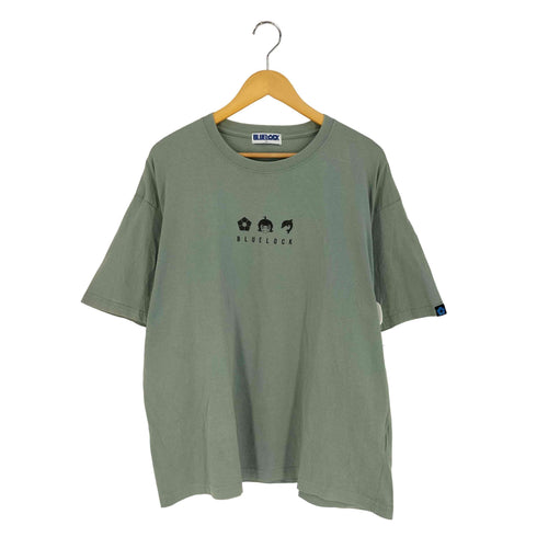 両面プリント クルーネックTシャツ アニメTシャツ メンズ LL