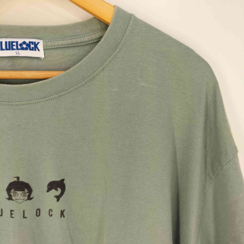 両面プリント クルーネックTシャツ アニメTシャツ メンズ LL