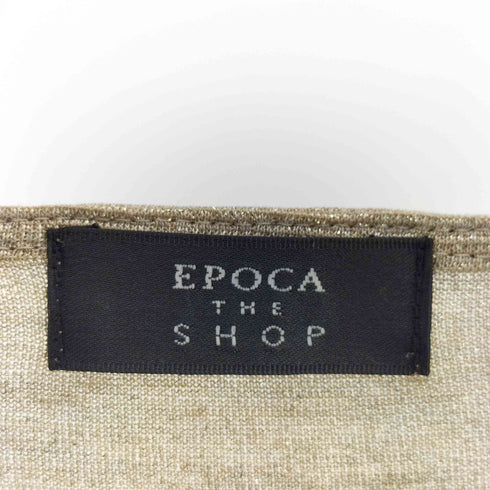 エポカ Epoca ノースリーブ タック クロップド ワンピース レディース JPN:38