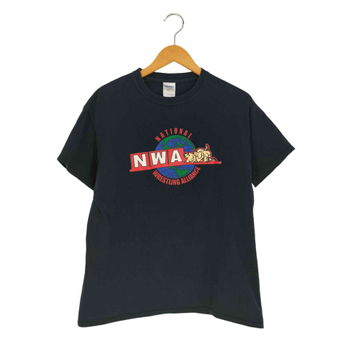 ギルダン GILDAN フロントプリント クルーネックTシャツ プロレスTシャツ メンズ JPN:M