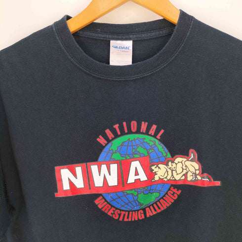 ギルダン GILDAN フロントプリント クルーネックTシャツ プロレスTシャツ メンズ JPN:M