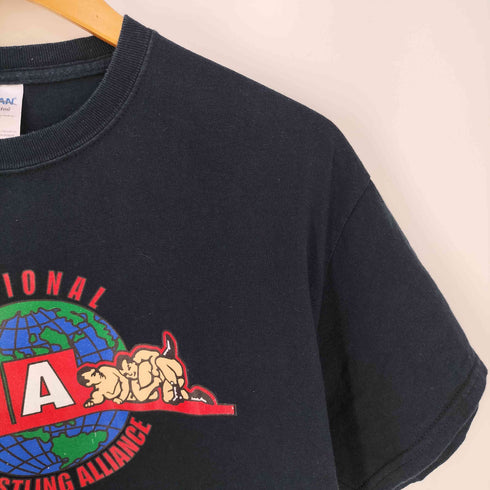 ギルダン GILDAN フロントプリント クルーネックTシャツ プロレスTシャツ メンズ JPN:M