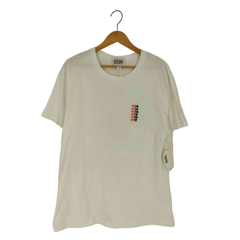 GREEN BUNNY バックプリント クルーネックTシャツ メンズ JPN:L
