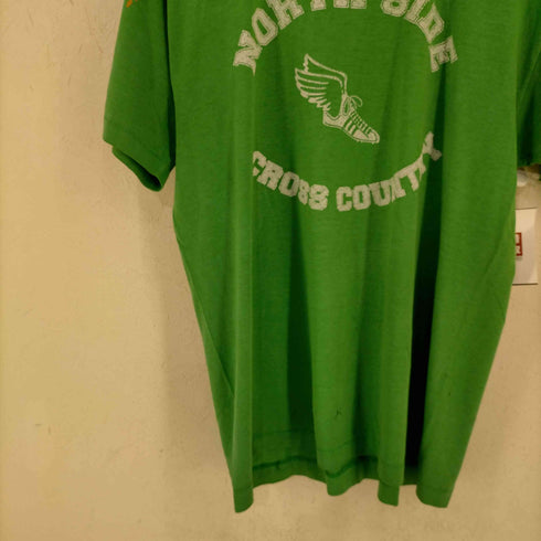 NORTH SIDE CROSS COUNTRY ウィングフット クルーネックTシャツ シングルステッチ 丸胴 メンズ