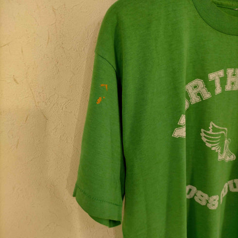 NORTH SIDE CROSS COUNTRY ウィングフット クルーネックTシャツ シングルステッチ 丸胴 メンズ