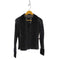 ザラ ZARA レース ベロア スキッパーシャツ レディース import:M