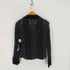 ザラ ZARA レース ベロア スキッパーシャツ レディース import:M