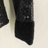 ザラ ZARA レース ベロア スキッパーシャツ レディース import:M