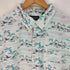 チャップス CHAPS GO UNTUCKED Short-Sleeve Easy Care Printed Button-Down Shirt アロハシャツ メンズ import:XXL