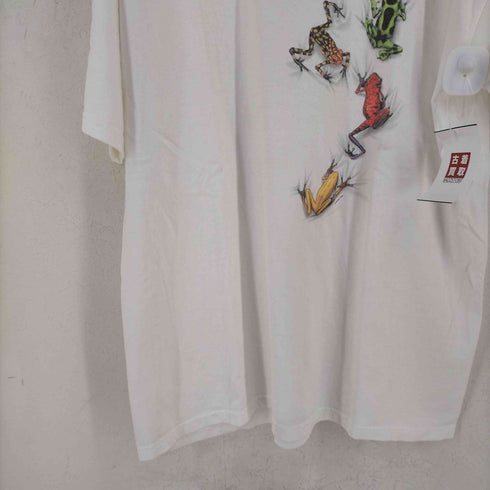 アンビル Anvil Human-i-Tees フロッグプリント クルーネックTシャツ メンズ import:L
