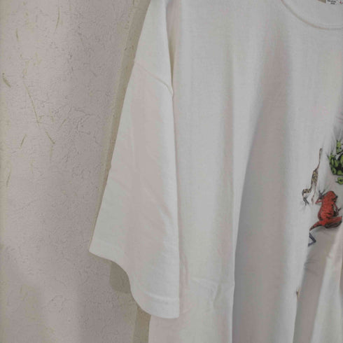 アンビル Anvil Human-i-Tees フロッグプリント クルーネックTシャツ メンズ import:L