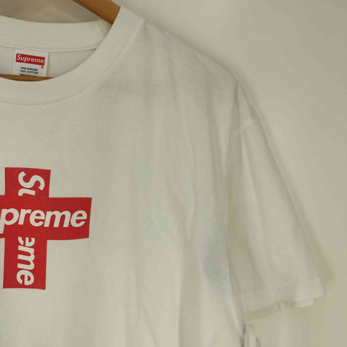 シュプリーム Supreme Cross Box Logo Tee クロスボックスロゴTシャツ メンズ import:M