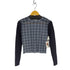 ザラ ZARA 素材切替クロップドトップス レディース import:L