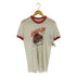 ステッドマン STEDMAN 1987年 USA製 SNAP-ON 車 カープリント リンガーTシャツ メンズ import:L