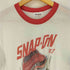 ステッドマン STEDMAN 1987年 USA製 SNAP-ON 車 カープリント リンガーTシャツ メンズ import:L
