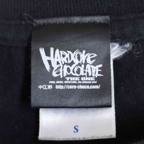 ハードコアチョコレート HARDCORE CHOCOLATE IRON MAN ロード・ウォリアーズ 激震 サンダーウォーズ プリント クルーネックTシャツ プロレスTシャツ メンズ JPN:S