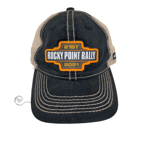 rocky point rally 2021 メッシュキャップ メンズ