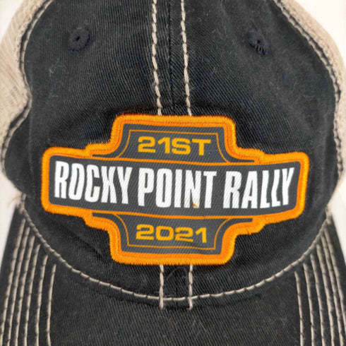 rocky point rally 2021 メッシュキャップ メンズ