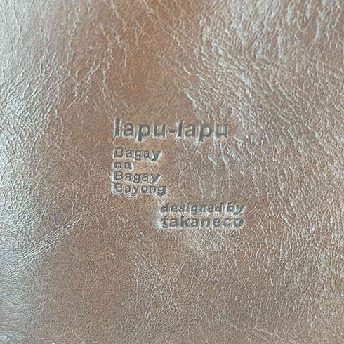 lapu-lapu takeneco レザー ハンドバッグ レディース