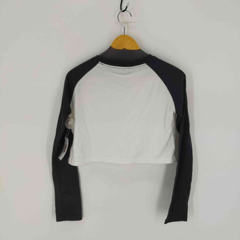 クロップドラグランL/S TEE Y2K レディース import:M