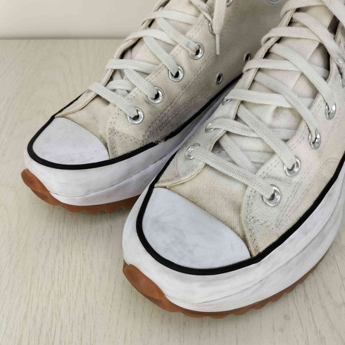 コンバース CONVERSE RUN STAR HIKE WHITE HI CUT ランスターハイク ハイカットスニーカー メンズ JPN:26.5