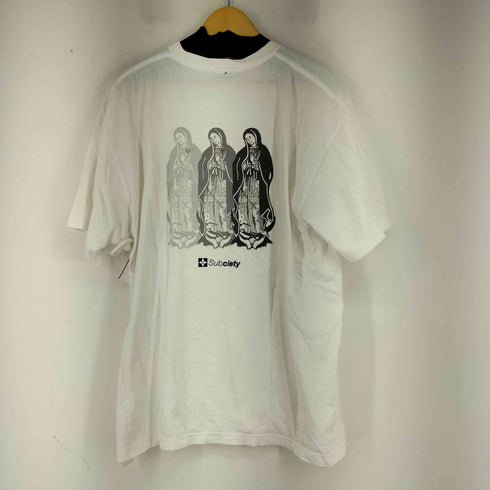 サブサエティ Subciety マリアプリントクルーネックTシャツ メンズ JPN:XXL