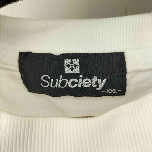 サブサエティ Subciety マリアプリントクルーネックTシャツ メンズ JPN:XXL