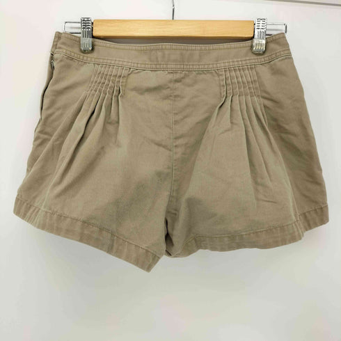 マークバイマークジェイコブス Marc by Marc Jacobs リネン混 ギャザー デザイン ショート パンツ Y2K レディース JPN:2