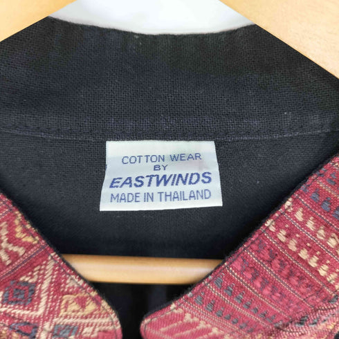 EASTWINDS コットンチャイナシャツ メンズ