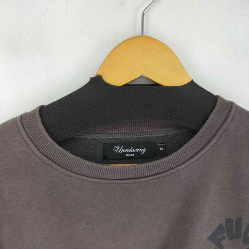 アンリラクシング unrelaxing FUCK YOU プリントクルーネックTシャツ メンズ 3