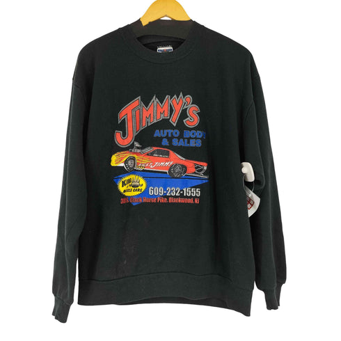 ジャージーズ JERZEES USA製 プリントクルーネックスウェット メンズ JPN:L