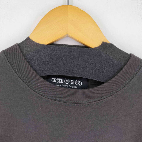 GREED GLORY プリントクルーネックTシャツ メンズ JPN:L