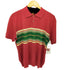 ポロバイラルフローレン Polo by RALPH LAUREN ラスタカラーボーダーニットポロシャツ メンズ import:M