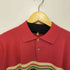 ポロバイラルフローレン Polo by RALPH LAUREN ラスタカラーボーダーニットポロシャツ メンズ import:M