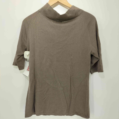 アルマーニコレツィオーニ ARMANI COLLEZIONI リボンデザイン切替ニットトップス レディース 42