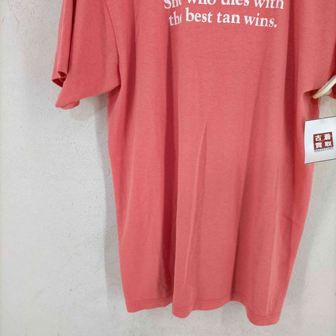ステッドマン STEDMAN 80-90s MADE IN USA Super50 フロントメッセンジャーラバープリントTシャツ メンズ import:L 42-44
