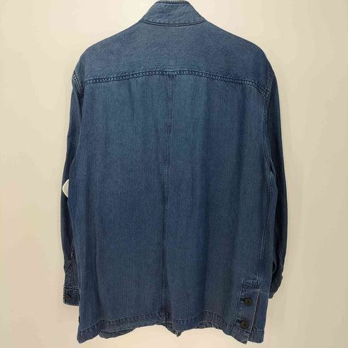 イッセイミヤケメン ISSEY MIYAKE MEN 1993SS チンストラップ ジップアップデニムジャケット メンズ JPN:M