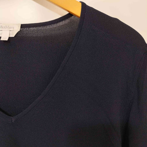 マックスマーラ MAX MARA Vネックニット レディース M