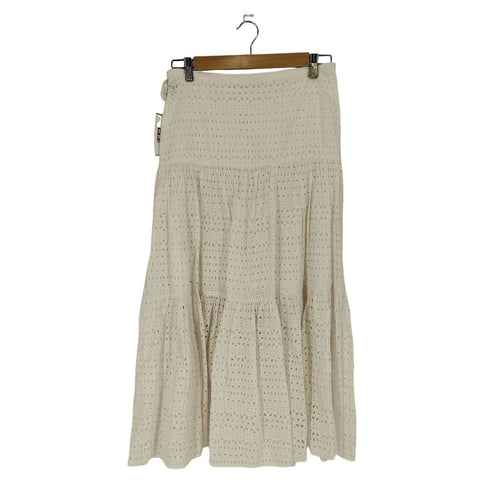 ザラ ZARA フレアレースロングスカート レディース JPN:M